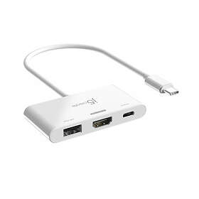 J5Create USB-C till 4K HDMI Adapter USB-A 100W PD
