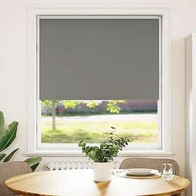 vidaXL Rullegardin lystette 90x150 cm stoff bredde 85,7 cm polyester 4011126