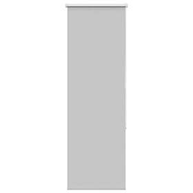 vidaXL Rullegardin lystette 40x130 cm stoff bredde 35,7 cm polyester