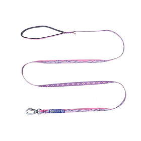 Non-Stop Dogwear Trail Quest Leash Rachel Signature Purple/pink Pohl edition MM/
