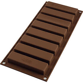 Silikomart My Snack silikonform för bars 8 st 10x2,6x1,6 cm