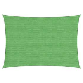 vidaXL Solseil 160g/m² lysegrønn 3,5x5 m HDPE