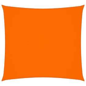 vidaXL Solseil Oxfordstoff kvadratisk 3x3 m oransje