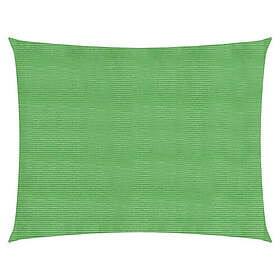 vidaXL Solseil 160g/m² lysegrønn 6x7 m HDPE