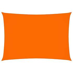 vidaXL Solseil oxfordstoff rektangulær 2,5x4 m oransje