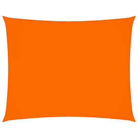 vidaXL Solseil oxfordstoff rektangulær 4x5 m oransje