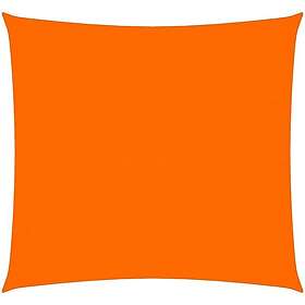 vidaXL Solseil oxfordstoff firkantet 6x6 m oransje