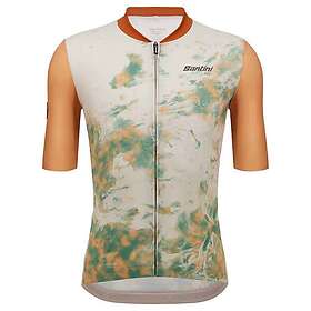 Santini Marble Sllim Fit S/S Jersey (Herr)