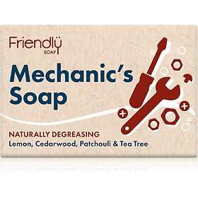 Friendly Soap Mechanic's Bar Naturlig tvålbit för ansikte och kropp 95g