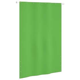 vidaXL Balkongskjerm lysegrønn 160x240 cm oxfordstoff