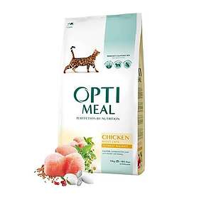Optimeal Adult & Senior Chicken With Dental Care Torrfoder Till Katt 10kg