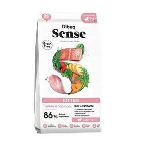 Dibaq Cat Sense Grain Free Kitten Turkey & Salmon 6kg