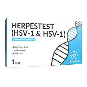 Get Tested Herpes (HSV-1 & HSV-2) Självtest