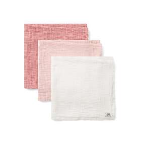 Ami Minie Muslin squares Pink/White 60x60 cm 3-pack