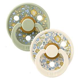 Bibs x Liberty Pacifier Colour Eloise Latex 2-pack