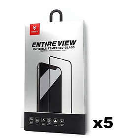 Mr. Yes 5-Pack Skärmskydd i härdat glas till iPhone XS Max med 3D-skydd