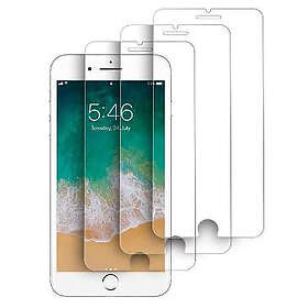 3-pack Haweel skärmskydd i härdat glas till iPhone 6/7/8 Plus