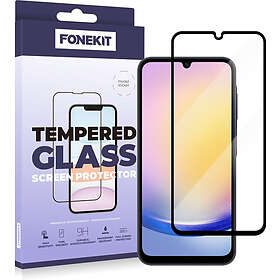 FoneKit Skärmskydd, Samsung Galaxy A25, svart