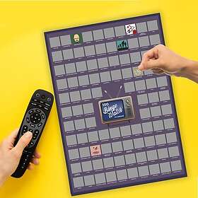 Mad Monkey Scratch Poster Top 100 Series