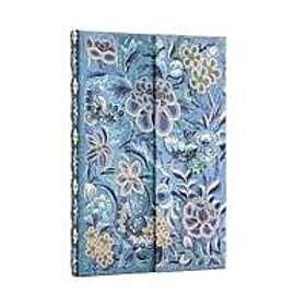 Blue Willow (Celebrate Hanfu) Mini Lined Hardcover Journal (Wrap Closure)