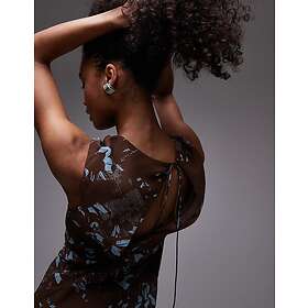 TOPSHOP Godet Hem Boutique Mini Dress