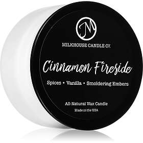 Milkhouse Candle Co. Creamery Cinnamon Fireside Doftprovplåt med doft 42g