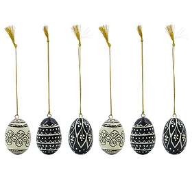 House Doctor Deco påskhänge 5 cm 6-pack