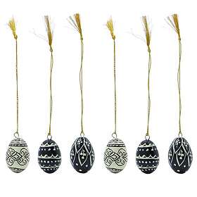 House Doctor Deco påskhänge 3 cm 6-pack