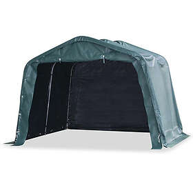 vidaXL Windbreak for Livestock PVC 550g/m² 3.3x3.2m dark green