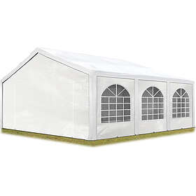 TOOLPORT 5x6 m partytält, PE 450, vit (91114)