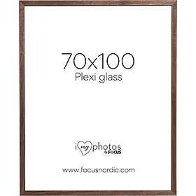 Focus Soul Walnut veneer 70X100 Plexi