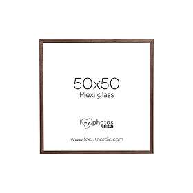Focus Soul Walnut veneer 50X50 Plexi