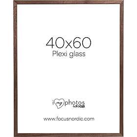 Focus Soul Walnut veneer 70X70 Plexi