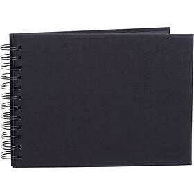 Focus Base Line Canvas Wire-O 23x17 Black w. Black Sheets