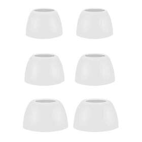CaseOnline Öronkuddar 6-pack Jabra Sport Evolve Vit