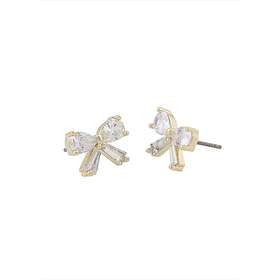 Snö Of Sweden Envy Bow Earring Gold Onesize