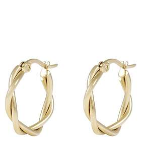 Snö Of Sweden Honey Twist Earring Gold Onesize