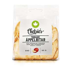 Chelsie's Torkade Äppelbitar 50g