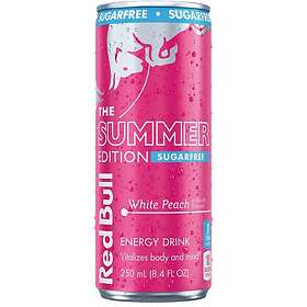 Red Bull Summer Edition White Peach Can 0.25l
