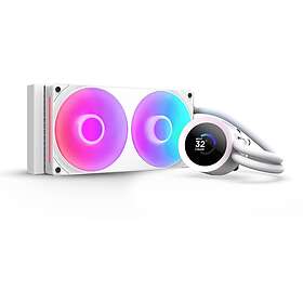 NZXT Kraken Plus RGB 240 White (2x120mm)