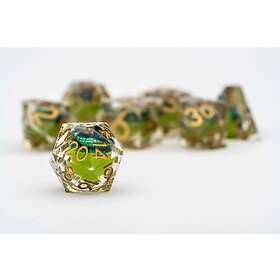 Metallic Dice Games : Elixir Liquid Core Set (7) -Dragon Stare