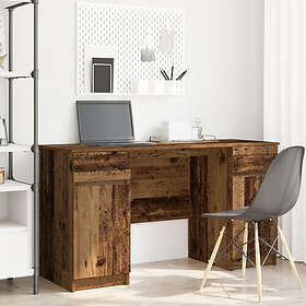 vidaXL Skrivbord Gamla Trä 140x49x76 cm Konstruerat Trä