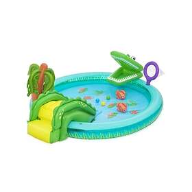 Bestway Lekplats Krokodil 224 x 181 x 72 cm