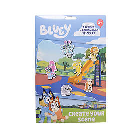 Bluey Klistermärken Create your scene