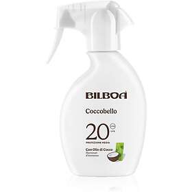 Bilboa Coccobello Trigger Solspray med kokosnötolja SPF 20 250ml