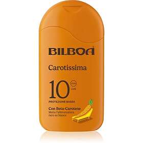 Bilboa Carotissima Crema Mjölk för solbränna Med betakaroten SPF 10 200ml