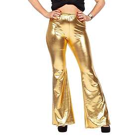 70-tals Byxor Dam Guld Metallic 40