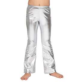 70-tals Byxor för Barn Silver Metallic 128