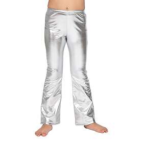 70-tals Byxor för Barn Silver Metallic 152
