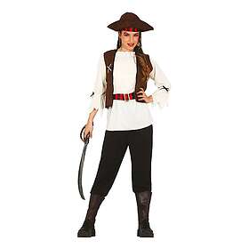 De Sju Haven Pirat Teen Maskeraddräkt One size